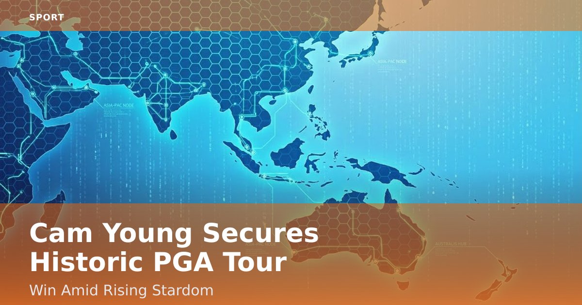 Cam Young Secures Historic PGA Tour Win Amid Rising Stardom