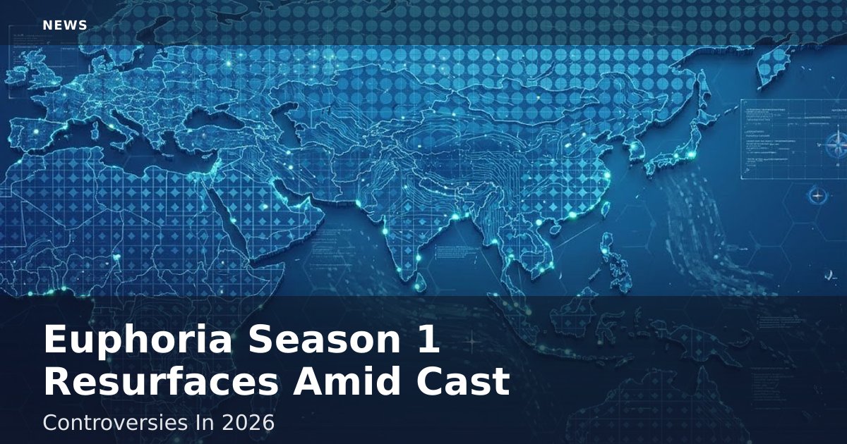 Euphoria Season 1 Resurfaces Amid Cast Controversies In 2026