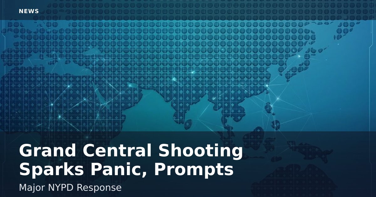 Grand Central Shooting Sparks Panic, Prompts Major NYPD Response