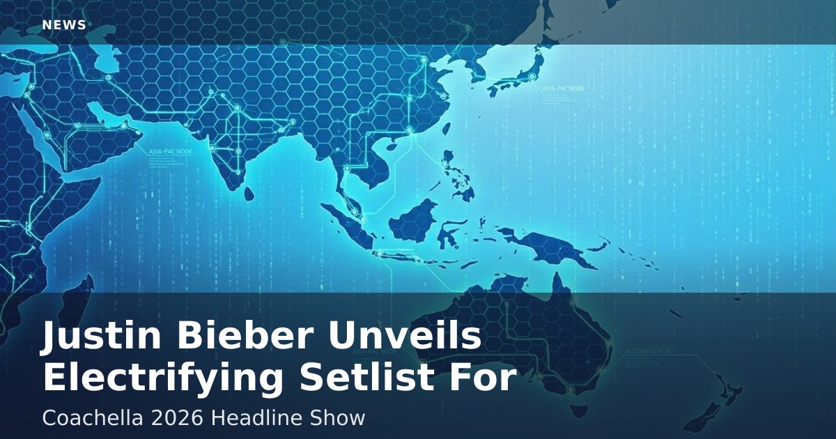 Justin Bieber Unveils Electrifying Setlist For Coachella 2026 Headline Show