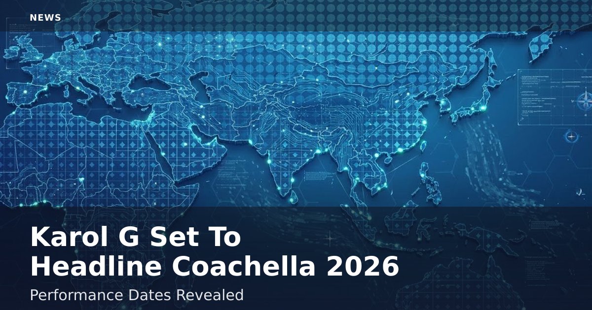 Karol G Set To Headline Coachella 2026: Performance Dates Revealed