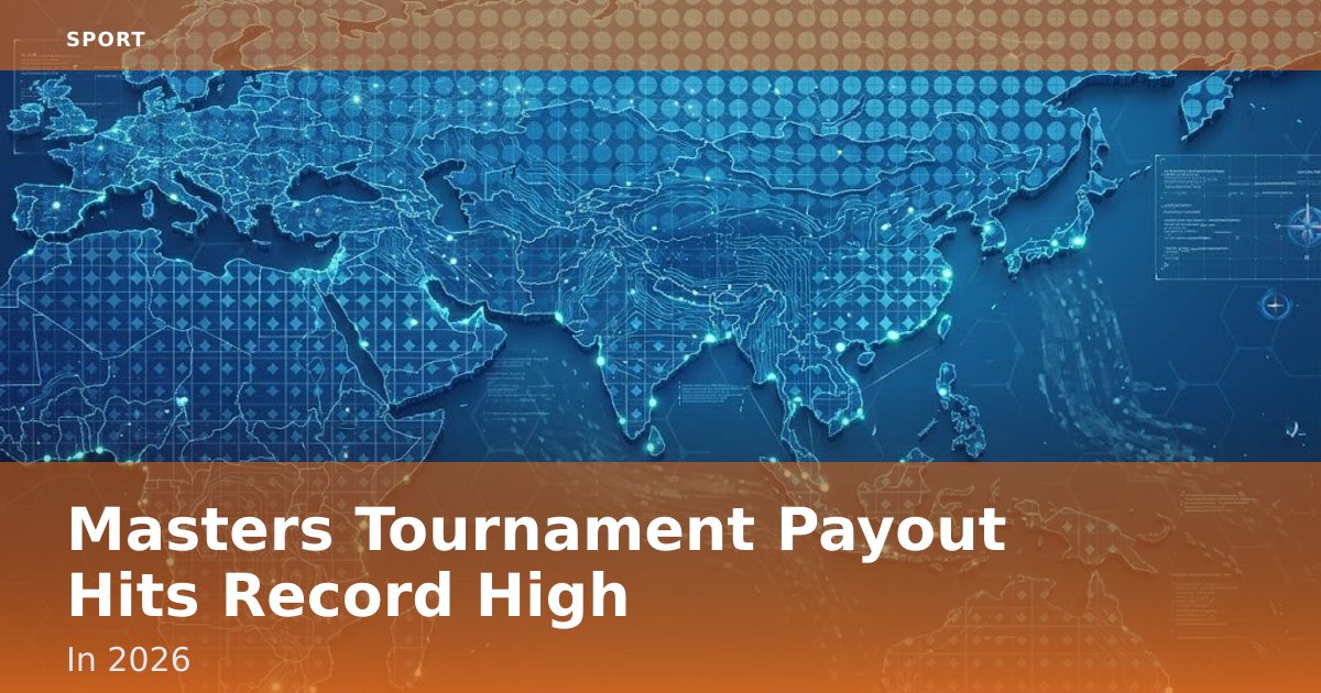 Masters Tournament Payout Hits Record High In 2026