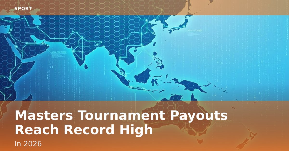 Masters Tournament Payouts Reach Record High In 2026