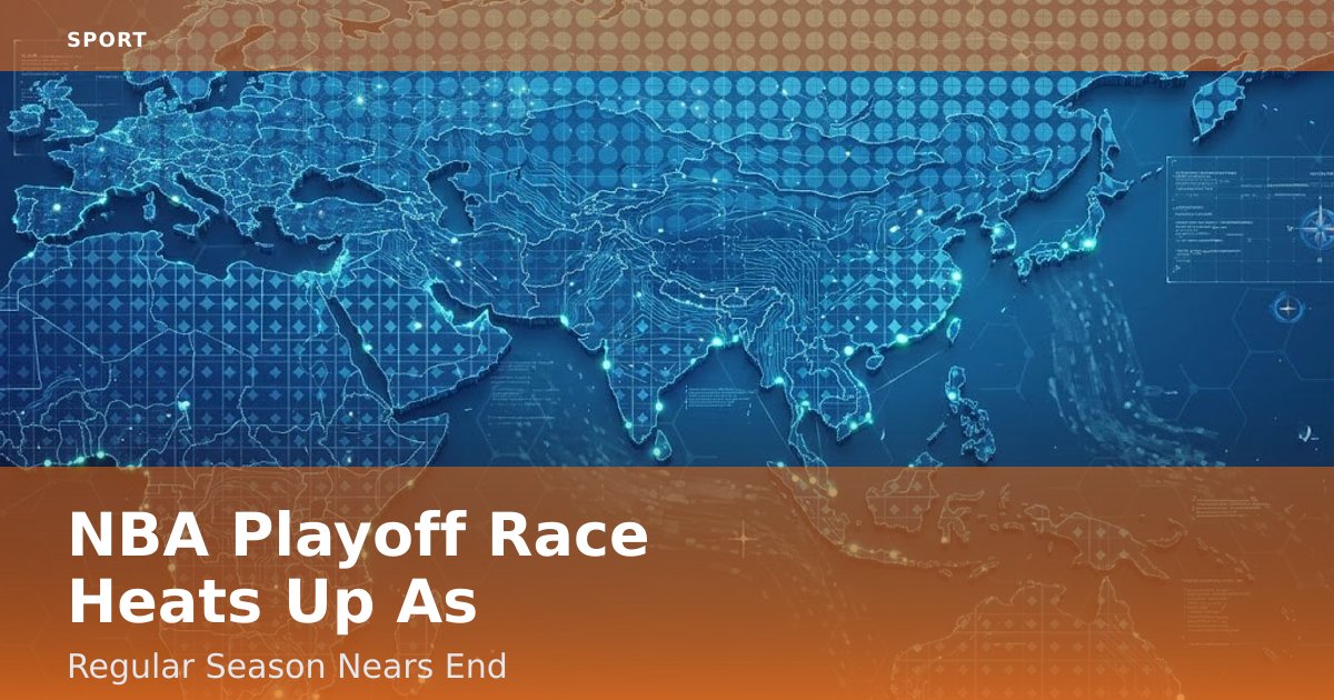 NBA Playoff Race Heats Up As Regular Season Nears End