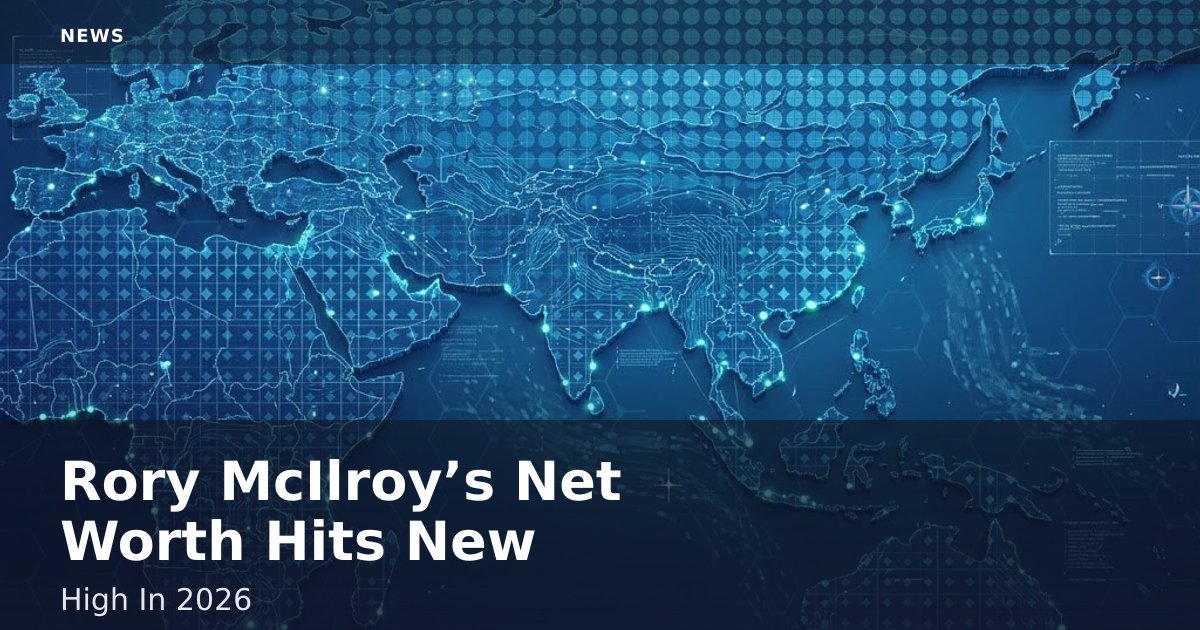 Rory McIlroy’s Net Worth Hits New High In 2026