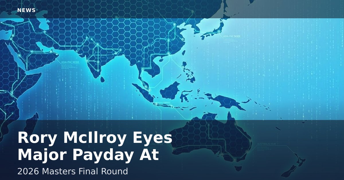 Rory McIlroy Eyes Major Payday At 2026 Masters Final Round