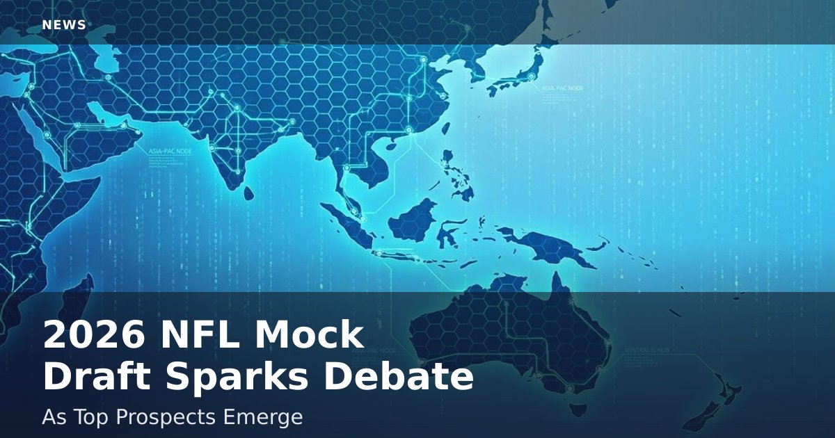 2026 NFL Mock Draft Sparks Debate As Top Prospects Emerge