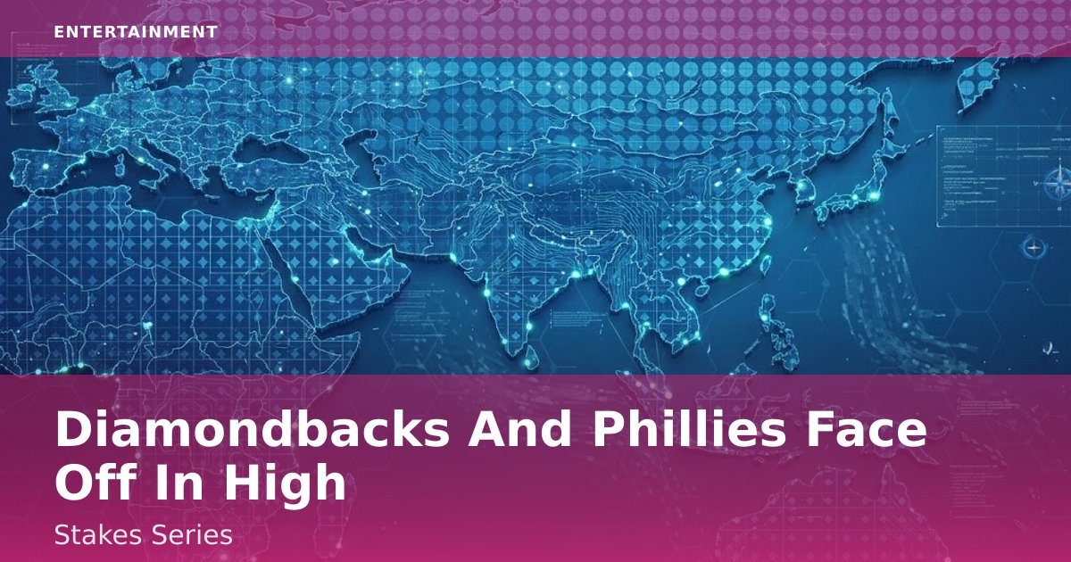 Diamondbacks And Phillies Face Off In High-Stakes Series