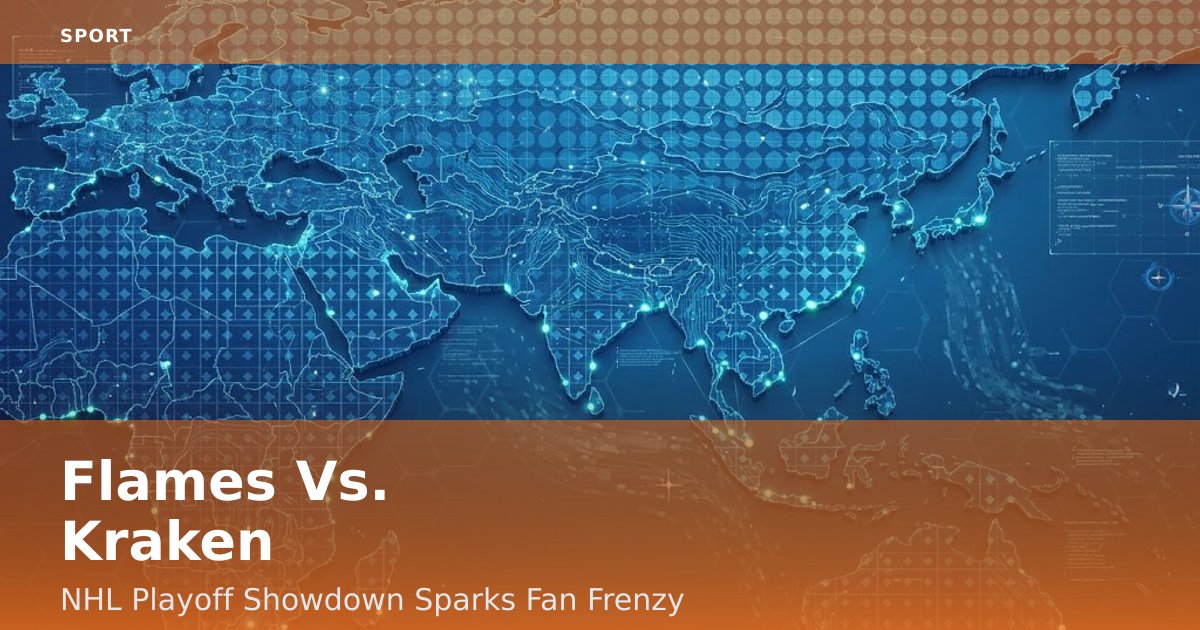 Flames Vs. Kraken: NHL Playoff Showdown Sparks Fan Frenzy