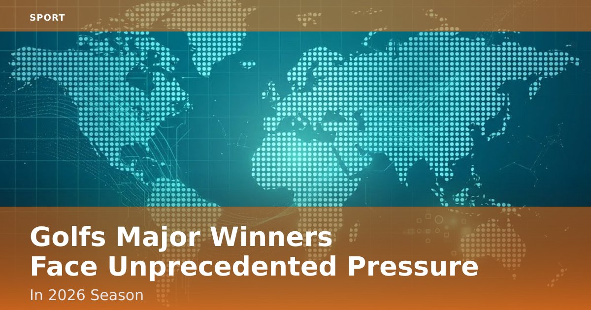 Golf's Major Winners Face Unprecedented Pressure In 2026 Season