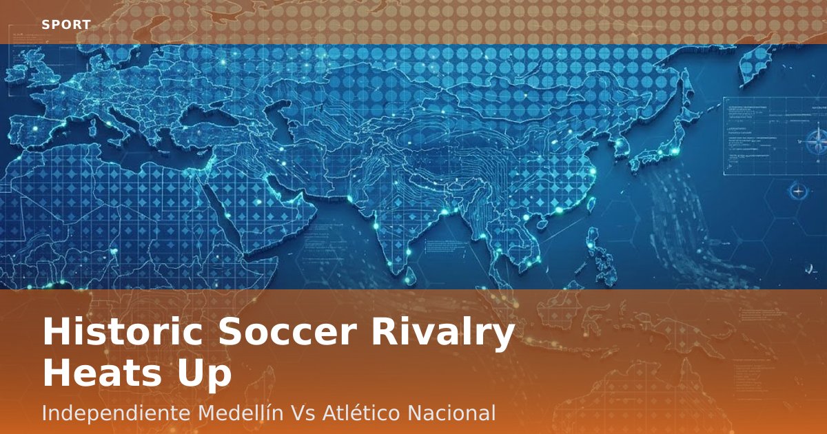Historic Soccer Rivalry Heats Up: Independiente Medellín Vs Atlético Nacional