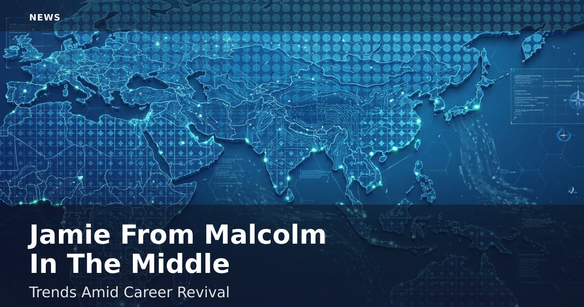 Jamie From 'Malcolm In The Middle' Trends Amid Career Revival