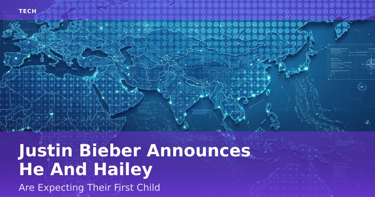 Justin Bieber Announces He And Hailey Are Expecting Their First Child