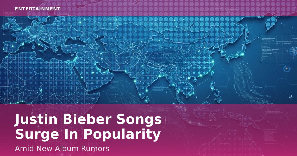 Justin Bieber Songs Surge In Popularity Amid New Album Rumors