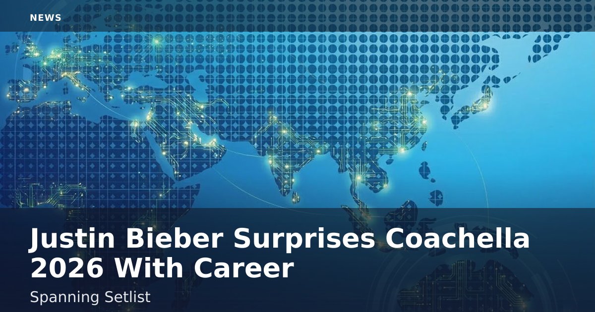 Justin Bieber Surprises Coachella 2026 With Career-Spanning Setlist