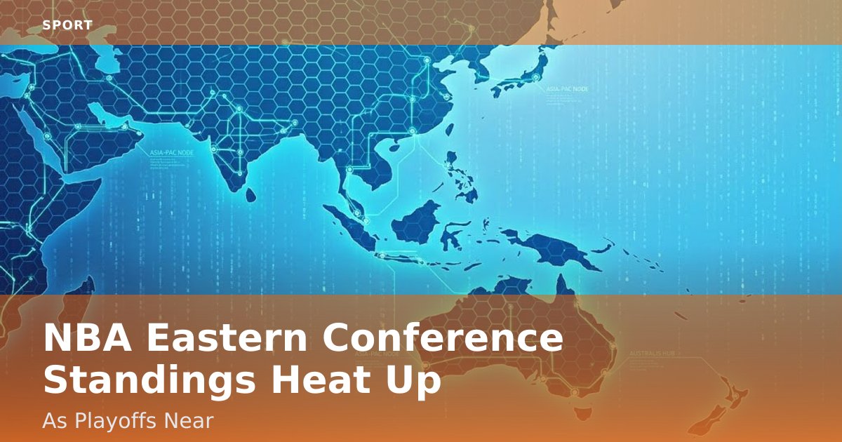 NBA Eastern Conference Standings Heat Up As Playoffs Near
