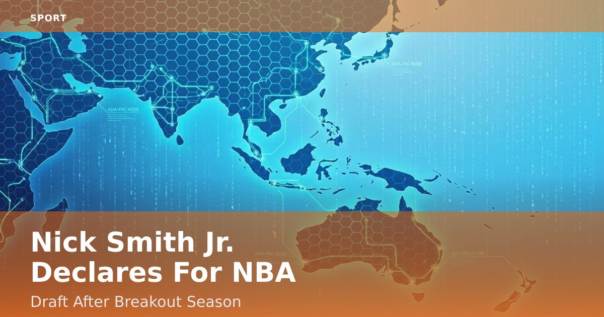 Nick Smith Jr. Declares For NBA Draft After Breakout Season