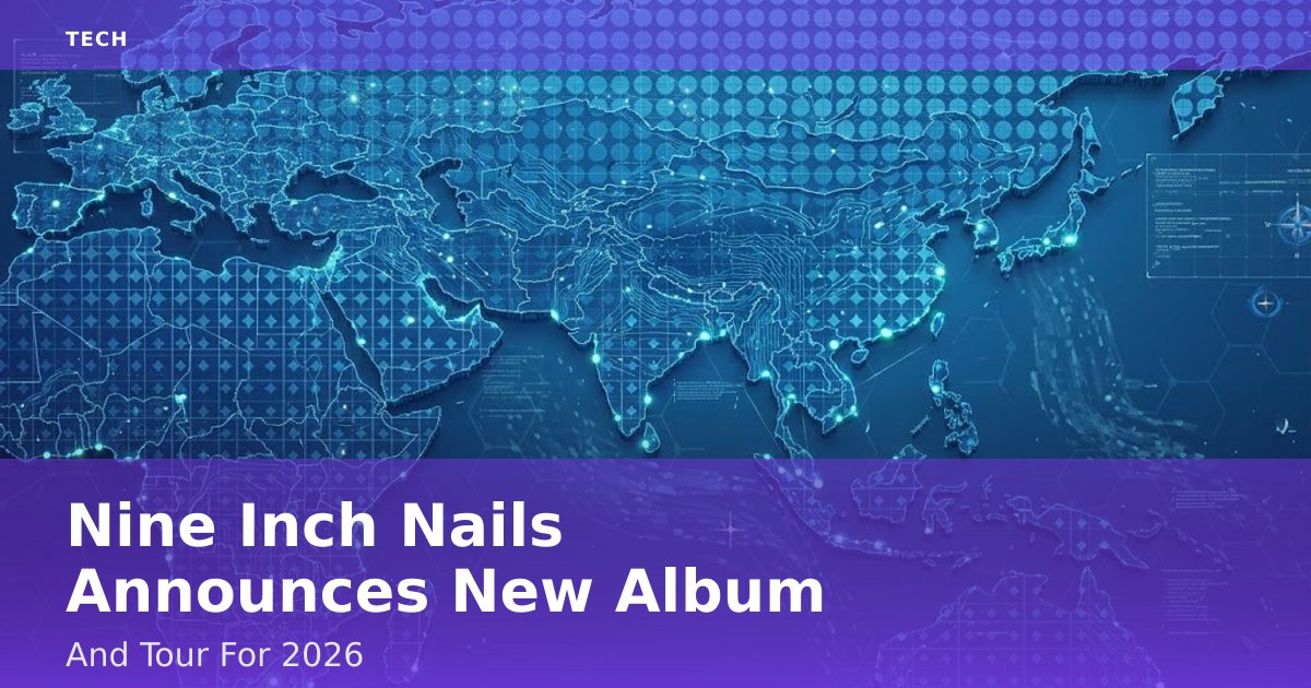 Nine Inch Nails Announces New Album And Tour For 2026