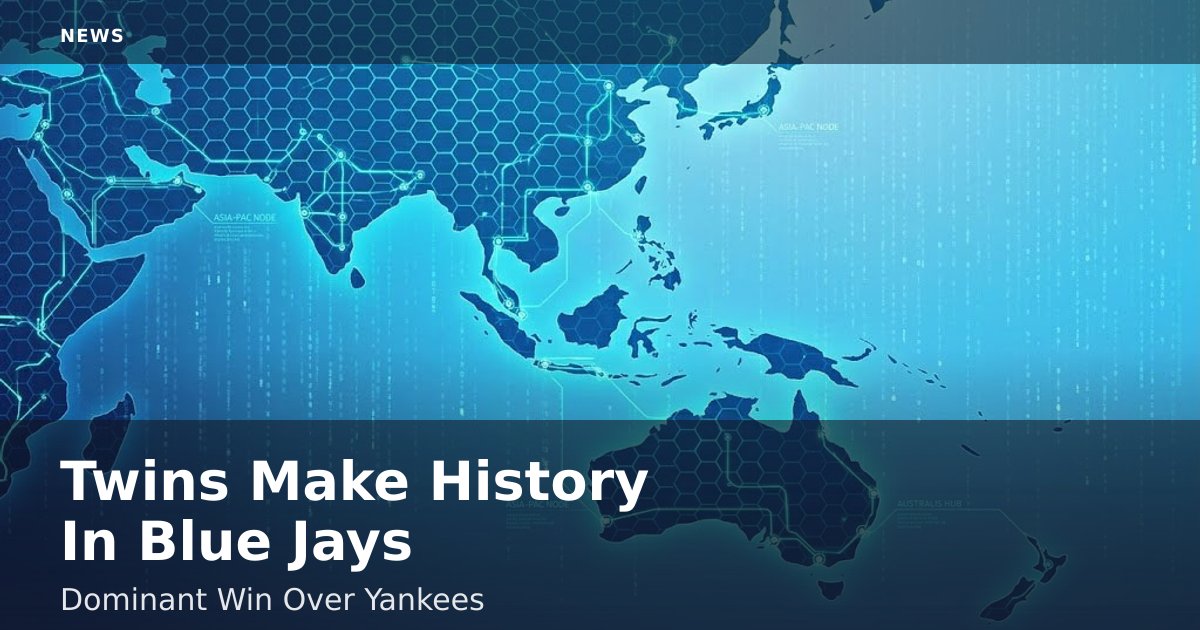 Twins Make History In Blue Jays' Dominant Win Over Yankees