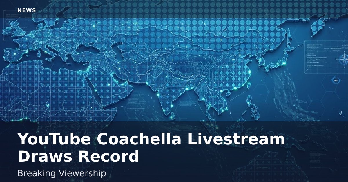 YouTube Coachella Livestream Draws Record-Breaking Viewership
